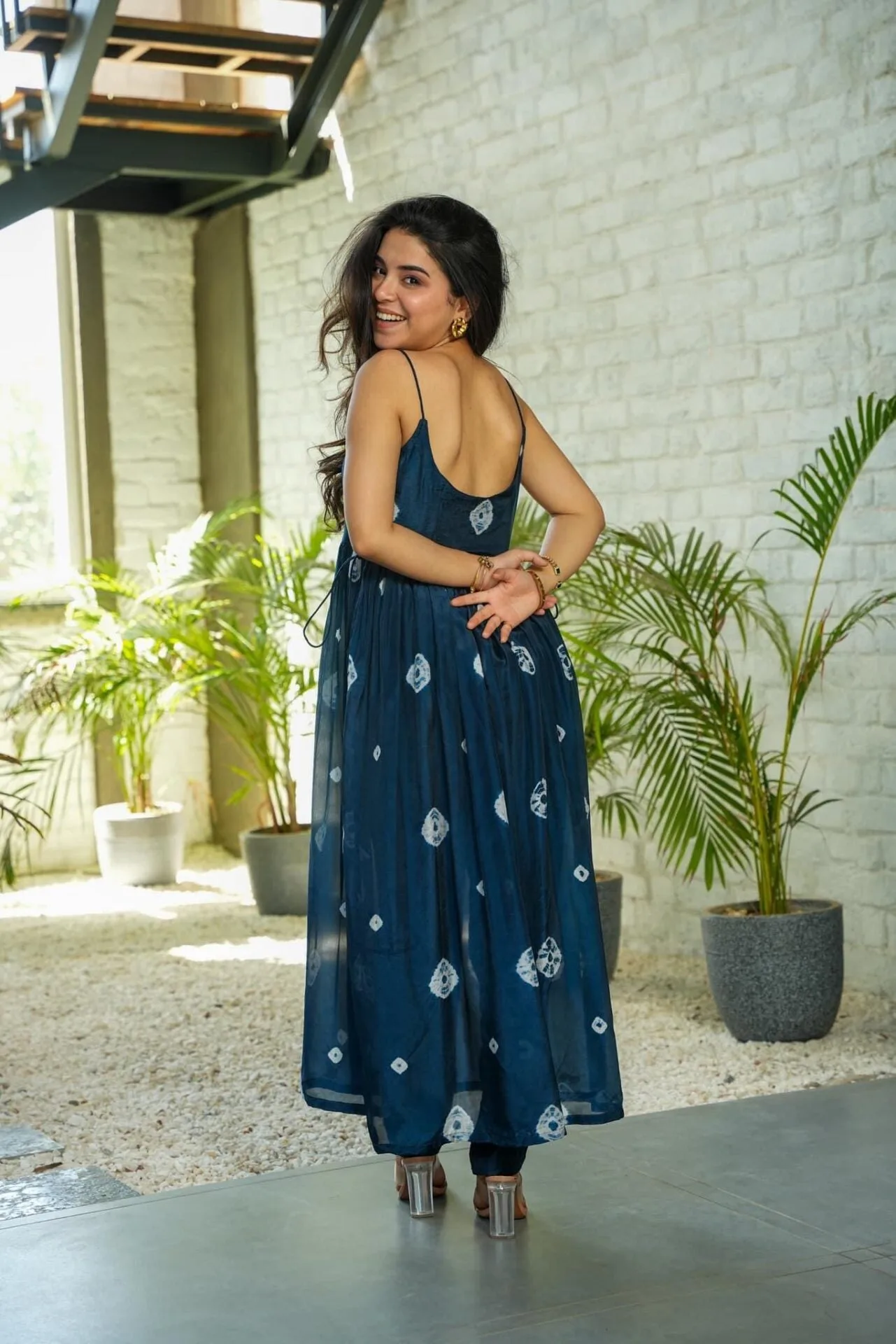 Taby Silk Printed Kurta Set - Default