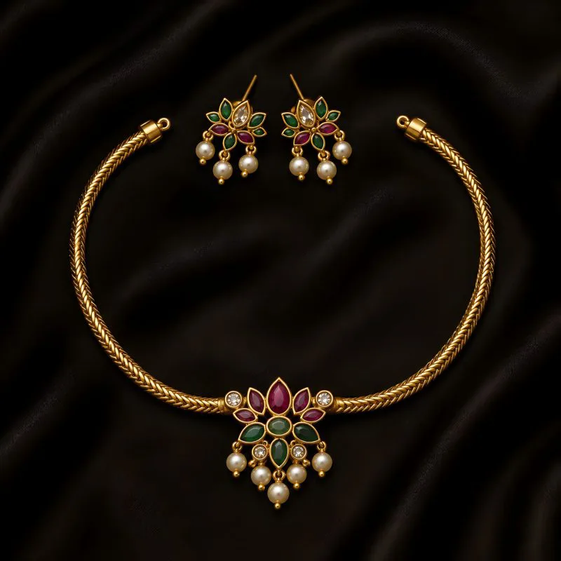 necklace set for women online - CHETNOVA jewelry image 2