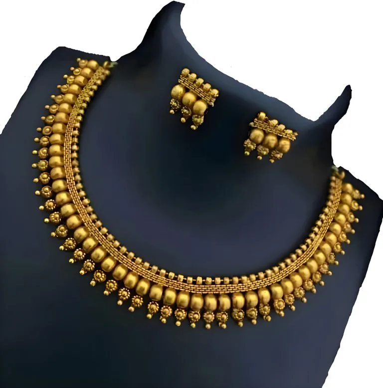 daily wear necklace set - CHETNOVA jewelry image 1