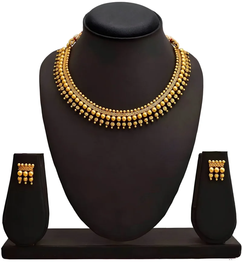 daily wear necklace set - CHETNOVA jewelry image 2