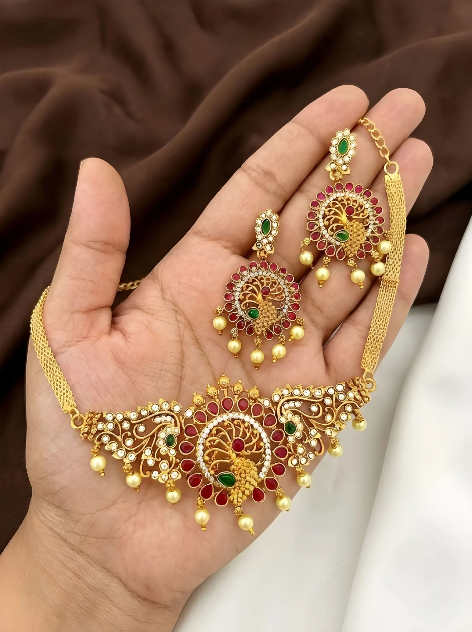 festive jewelry styling - CHETNOVA jewelry image 2