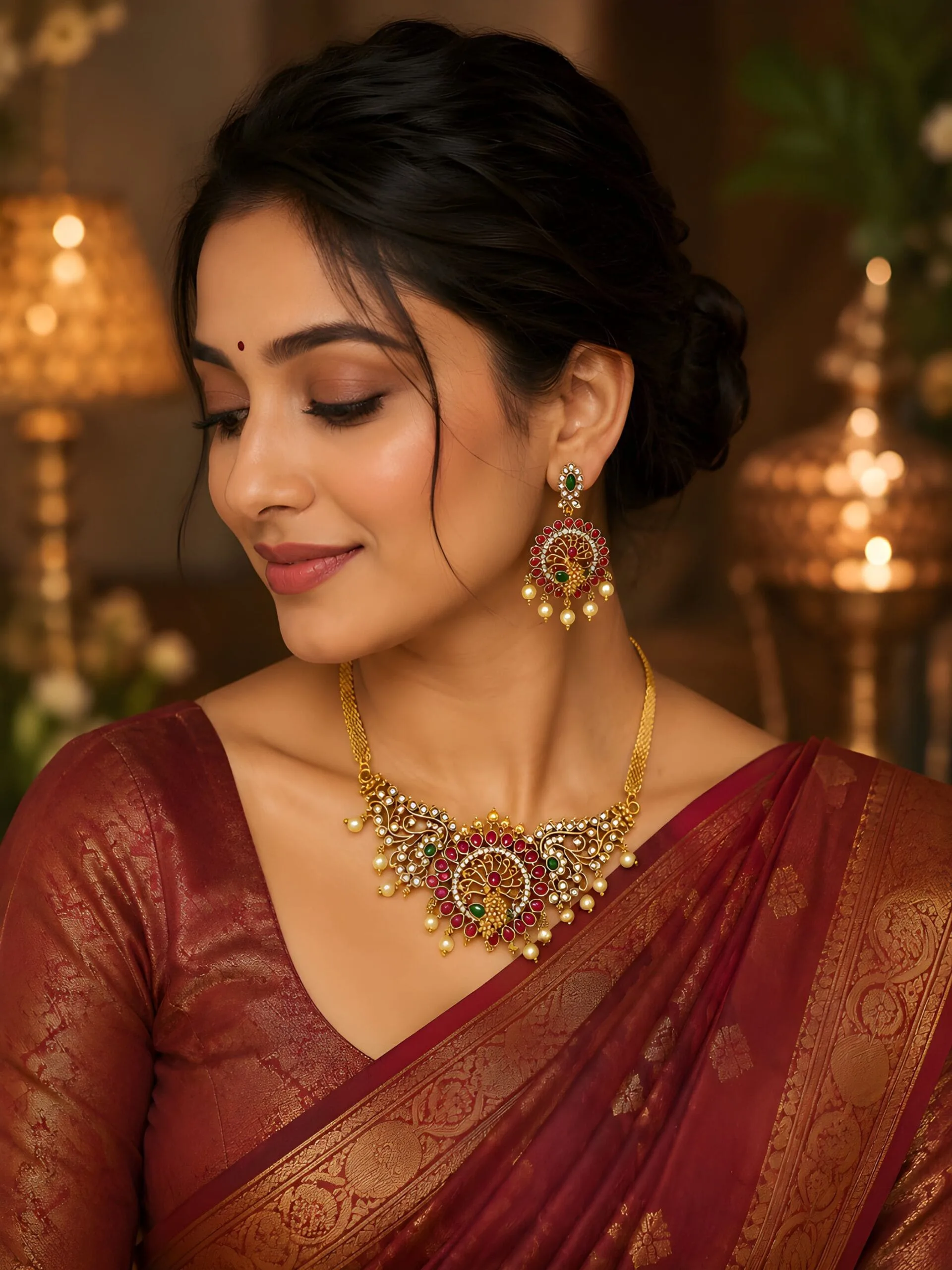 festive jewelry styling - CHETNOVA jewelry image 1