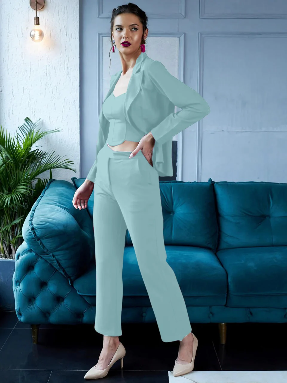 Chetnova C-Ggreen Women's Co-ord Set