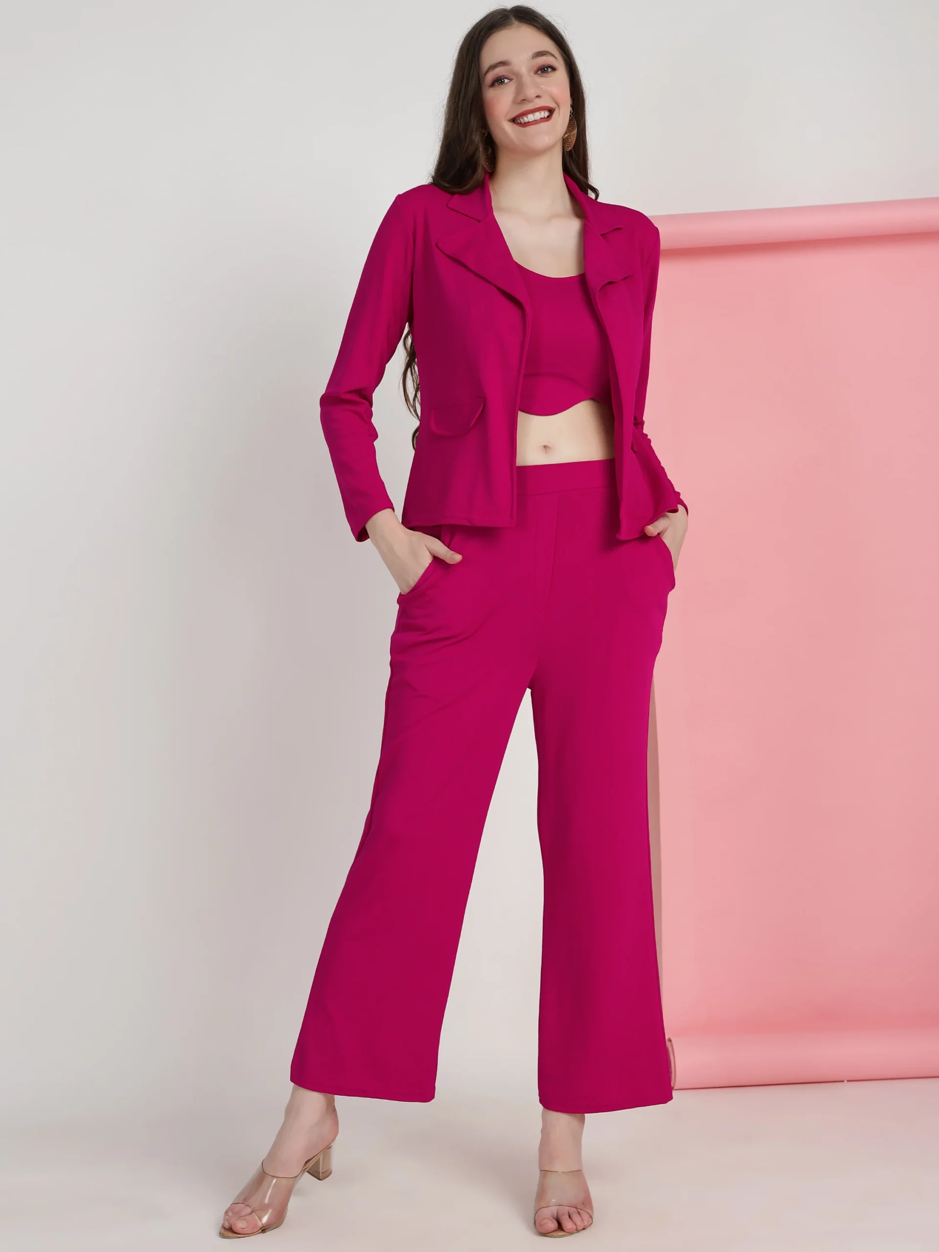 Chetnova Pink Women's Co-ord Set