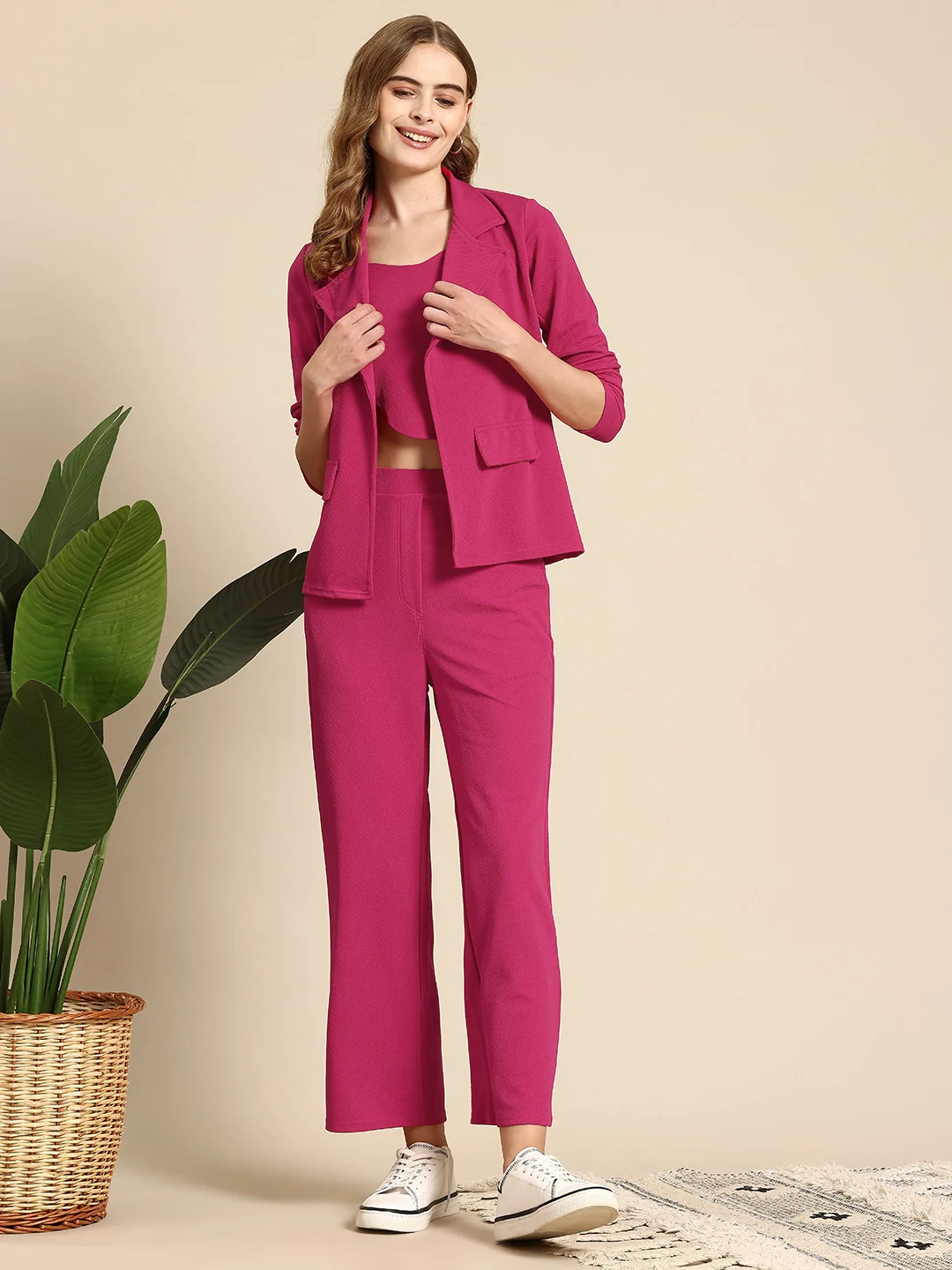 Chetnova Pink Women's Co-ord Set