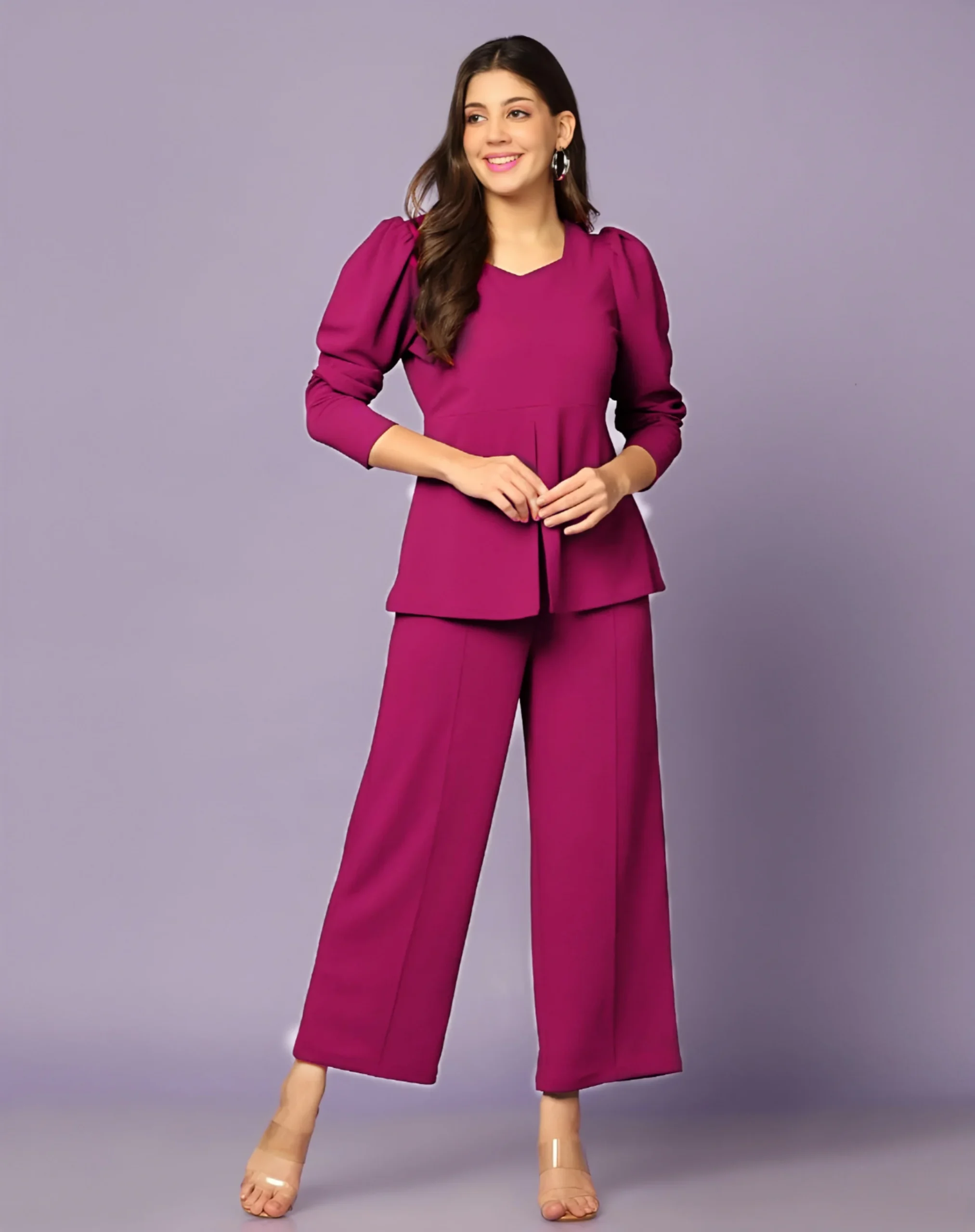 Chetnova Pink Women's Co-ord Set