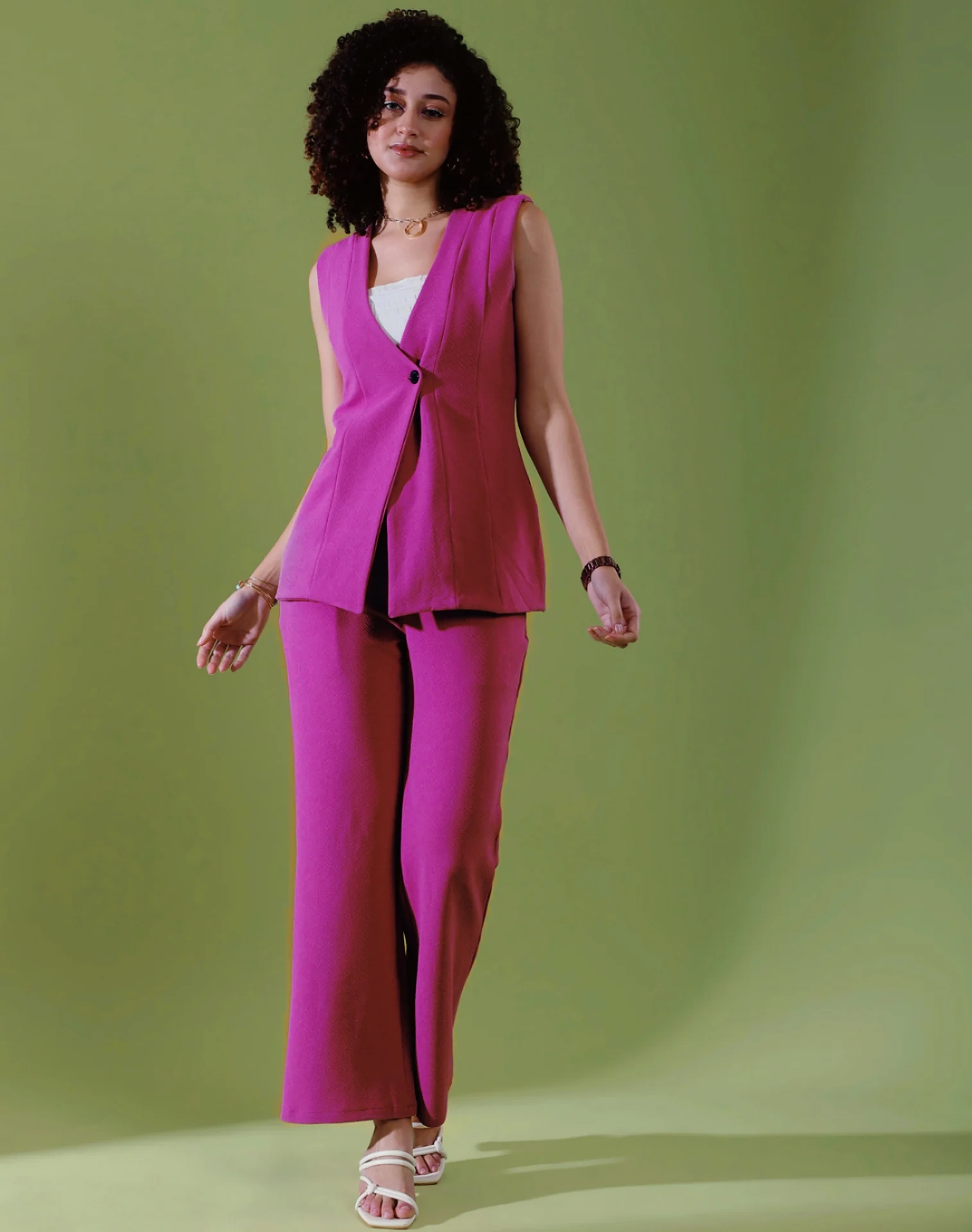 Chetnova Pink Women's Co-ord Set