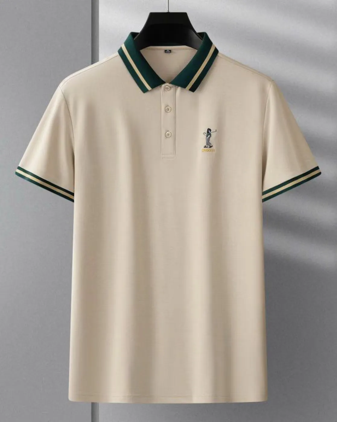 Chetnova Men's Premium Contrast Collar Polo T-Shirt | Regular Fit Casual Wear